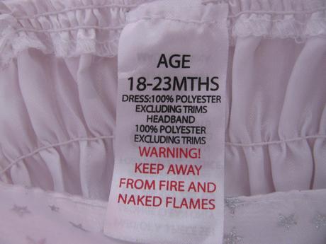 Kostým-šaty na malou vílu, 