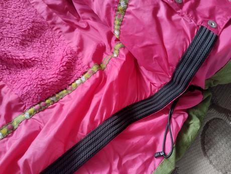 Krásná zimní kvalitní bunda ziener 128 jako nová, 128