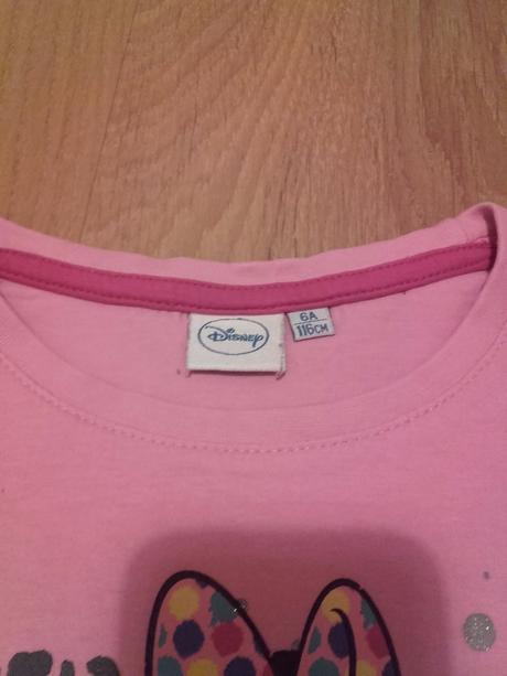 Tričko turn it up, minnie 116/122, disney,116