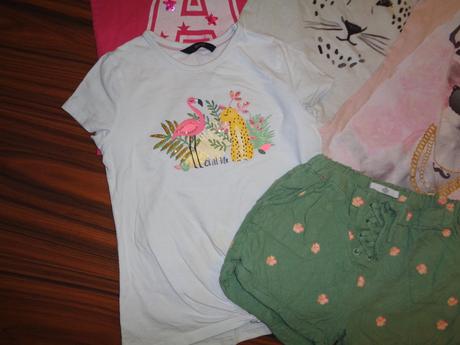Letní balíček pro holku - 5 kusů - velikost 128, 122–134