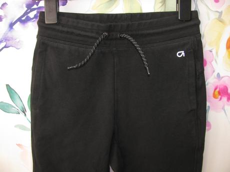 Černé chlapecké bavlněné tepláky gap, gap,140