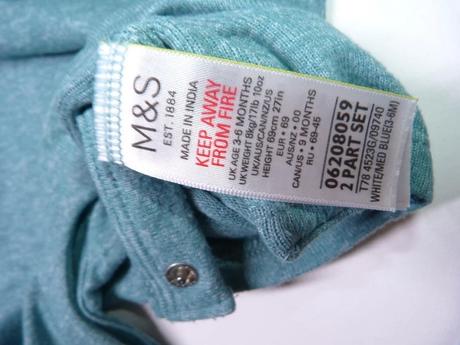 Laclíkové kalhoty vel. 68, marks & spencer,68