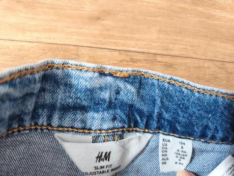 Džíny 134, h&m,134