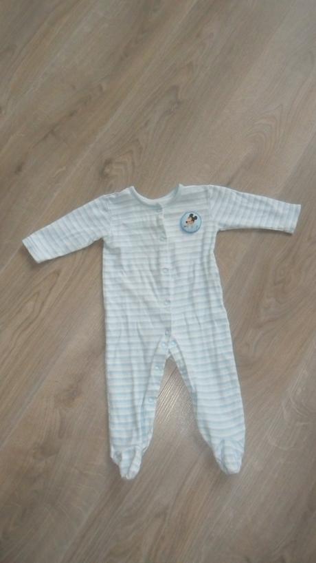 504 - pruhovaný overálek, disney,68