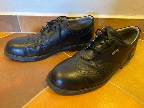 Pánské kožené pracovní boty - livex, vel.45, 45