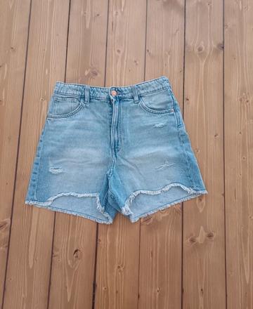 Dívčí džínové kraťasy, h&m,164