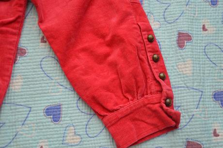 Manžestrové 3/4 kalhoty, 128