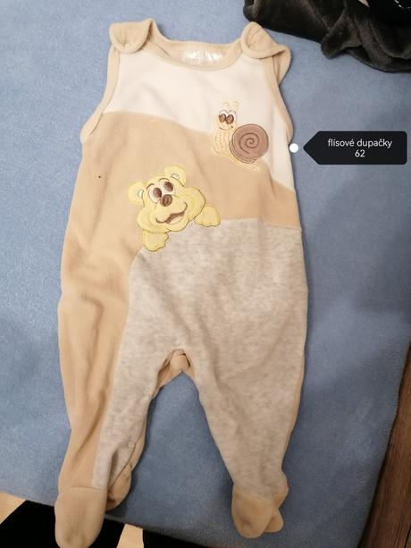 Kojenecké dupačky 62, 62