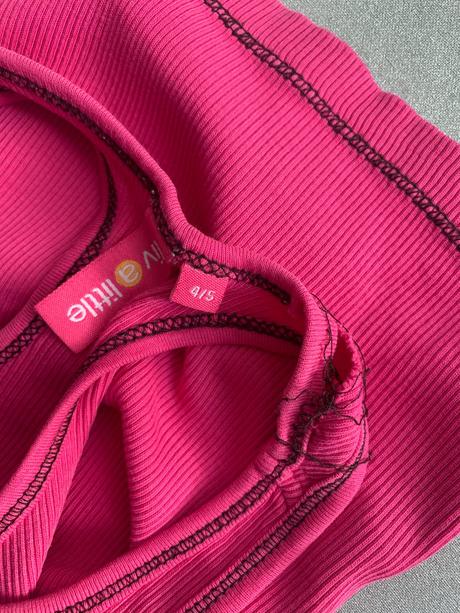 Tílko & tričko malinové liv a little vel. 110, 110