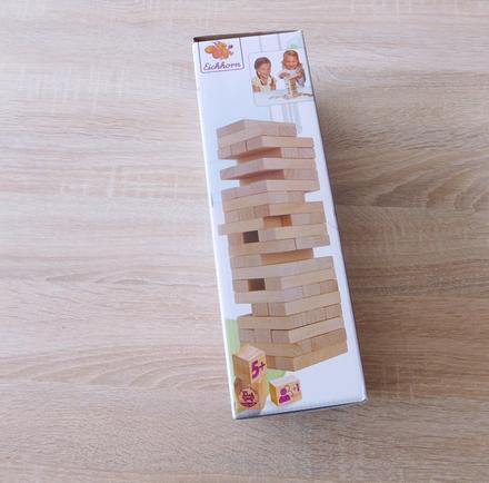 Dřevěná hra-věž eichhorn yenga, 