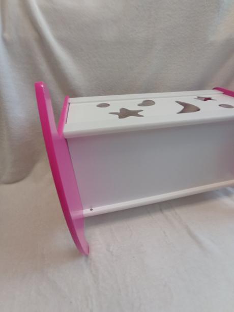 Dřevěná kolébka pro panenky my beautiful dollsroom,