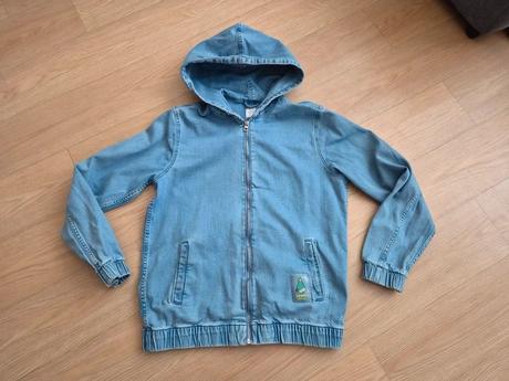 Tenká džínová bunda zara, vel. 152/158, zara,152