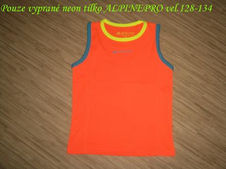Tílko neon vel.128-134, alpine pro,128