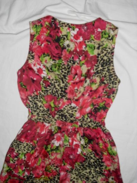 Luxusní letní overal s květy, 122