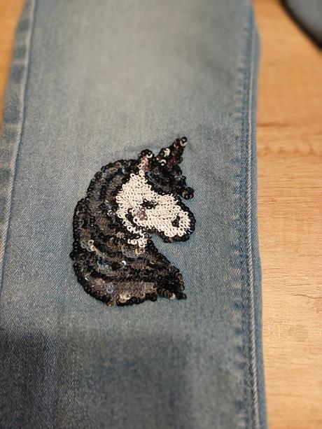 Džíny/legíny/džegíny unicorn vel. 122, sinsay,122