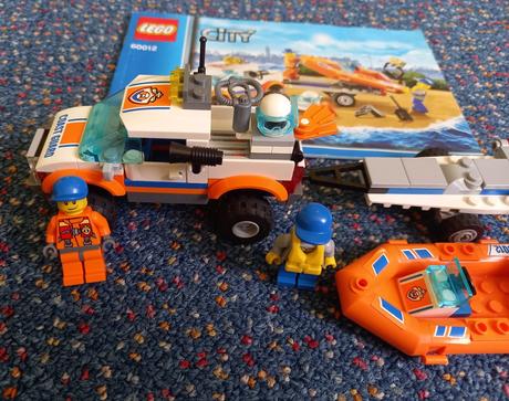 Lego city 60012 - džíp 4x4 a potápěčský člun.,