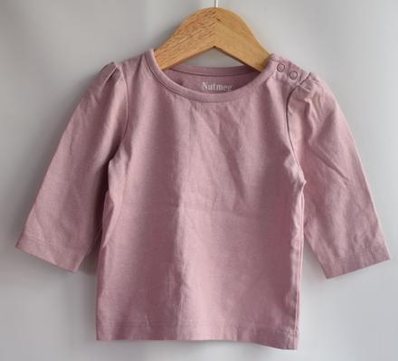 Tričko vel. 0 - 3 m, nutmeg,62