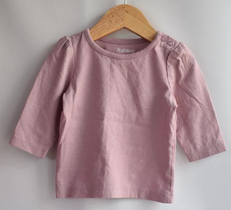 Tričko vel. 0 - 3 m, nutmeg,62