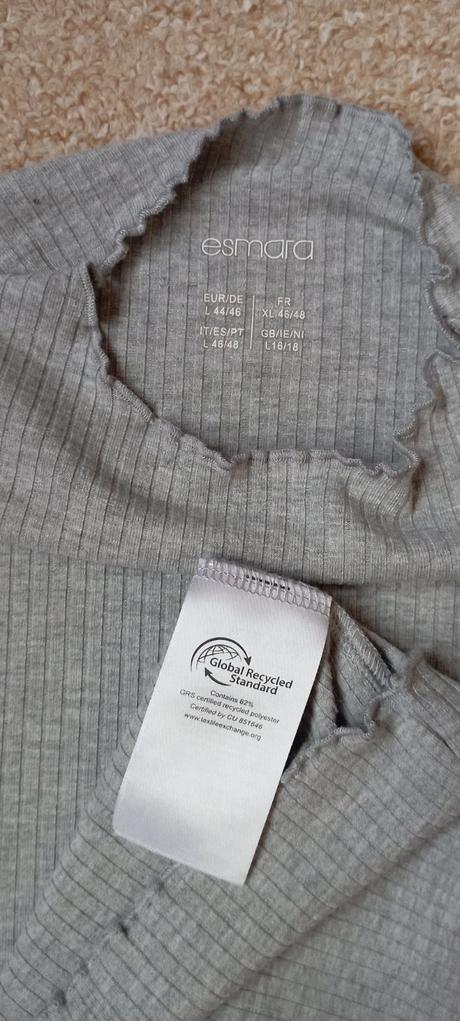 Šedé tričko zn."esmara" vel."l/44-46", esmara,l