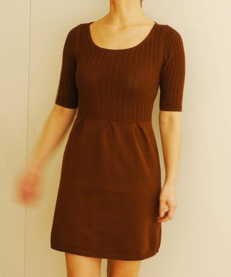 Hnede pletove saty mango v xs, mango,xs