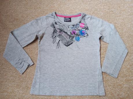 Tričko zn."girl star" vel."116", 116