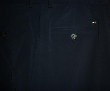 Navy - tmavě modré dámské kalhoty tommy hilfiger, tommy hilfiger,xs