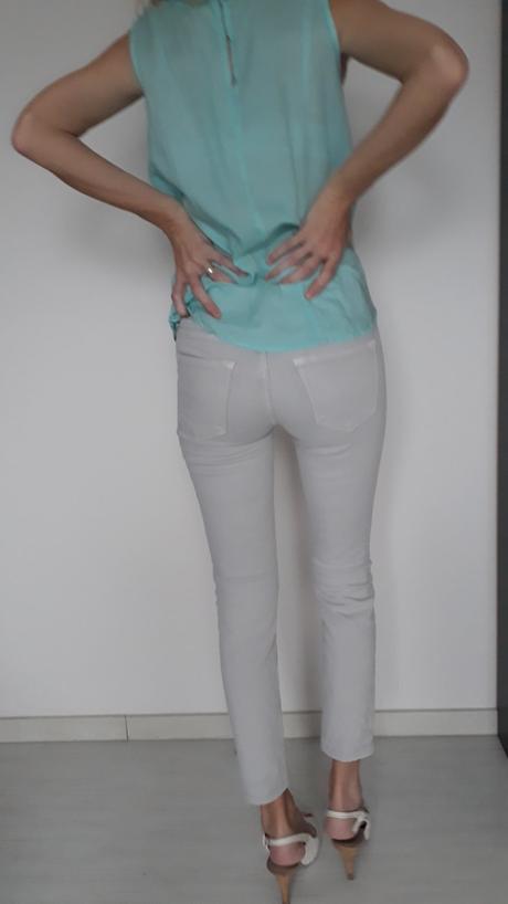 Trhané džíny - rifle vel. xxs - xs, xs