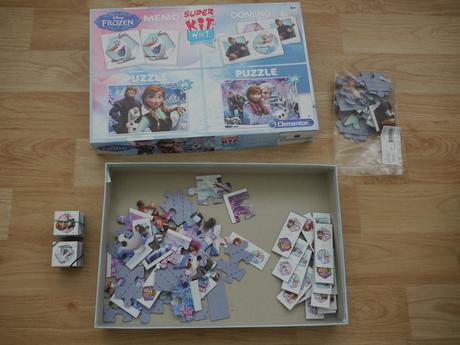 4 v 1-2krat puzzle,domino,pexeso ledove kralovstvi, 