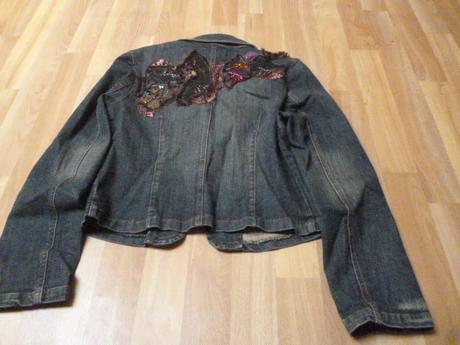 Elastické riflové sako vel.m-l pro maminy, tally weijl,m