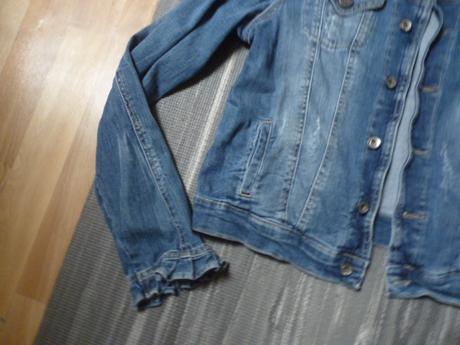 Elastická riflová bunda vel. l pro maminy, l