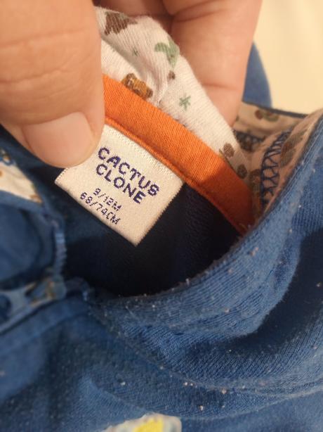 Mikina s kapucí, cactus clone,68