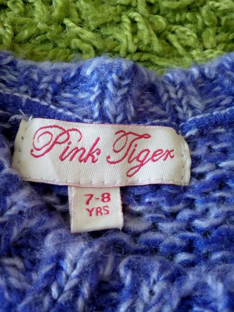 Svetr zn.pink tiger,vel.128, 128