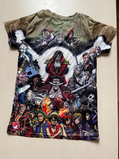 Anime triko, one piece, vel 160 možno i xs, měřte, 158