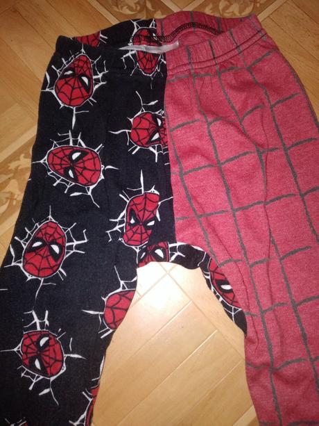 Klučičí pyžamové kalhoty spiderman vel. 98, next,98