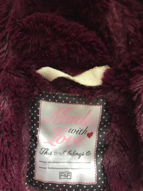 Bunda zimní - v.86, f&f,86