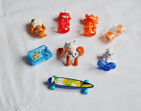 Hračky z kinder vajíček,