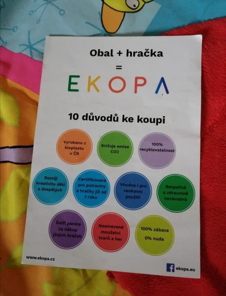 Stavebnice - kostky ekopa 35 ks, 