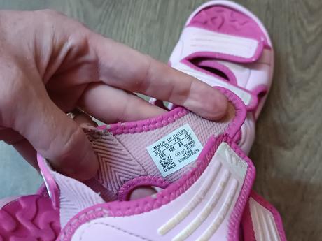 Dívčí gumové sandálky adidas, vel. 28, adidas,29