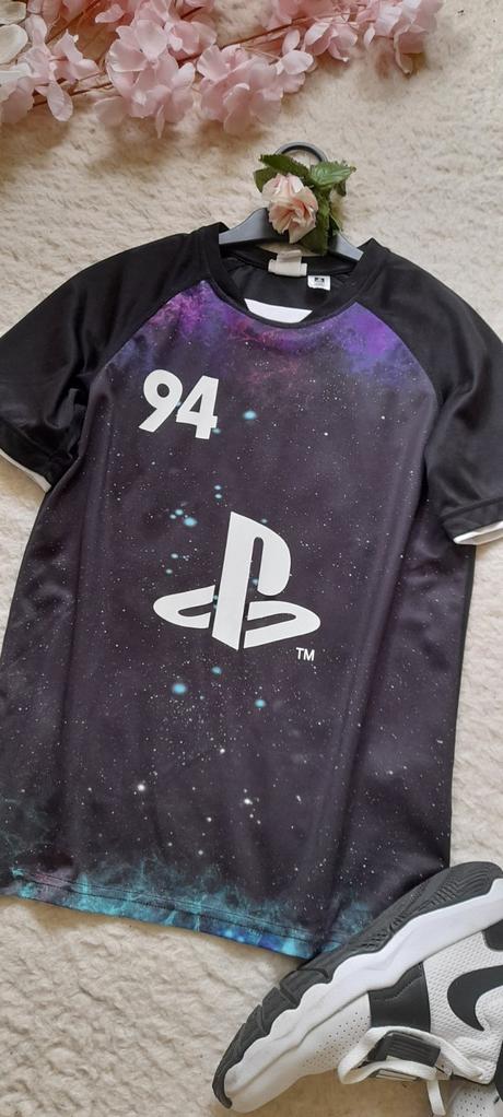 Sportovní tričko playstation, h&m,152
