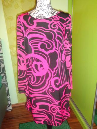 Luxusní černorůžové šaty, george,m