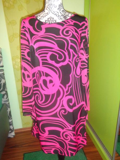 Luxusní černorůžové šaty, george,m