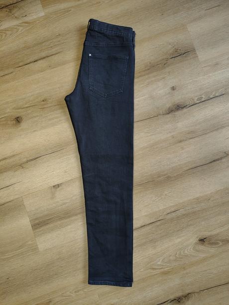 Dětské strečové rifle/kalhoty h&m 170 černé, h&m,170
