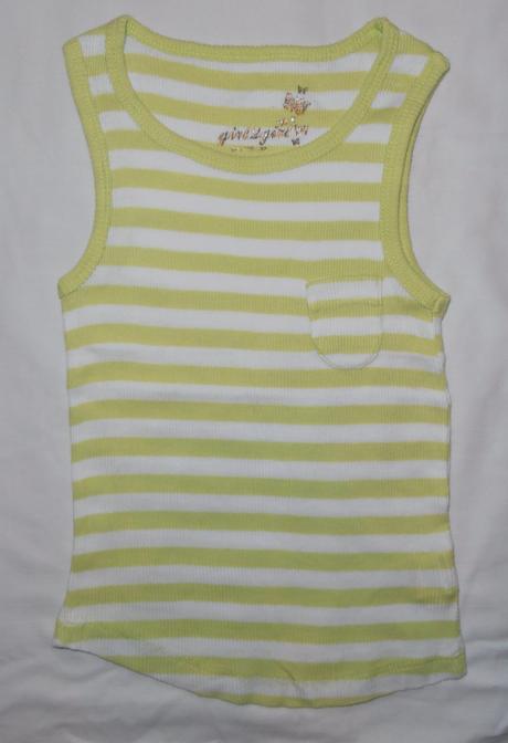 W351. vroubkované tílko 5-6 let, girl2girl,116