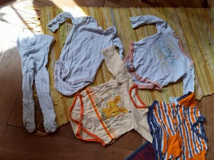 Sada bodýčka,punčocháče,tričko pro nenáročné, 86–98