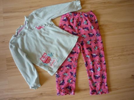 Lehké flísové pyžamo sovičkové, young dimension,104