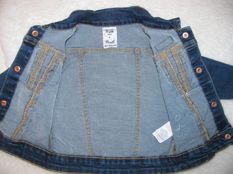 Elastická džínová bundička v.9-12 měs., denim co,80