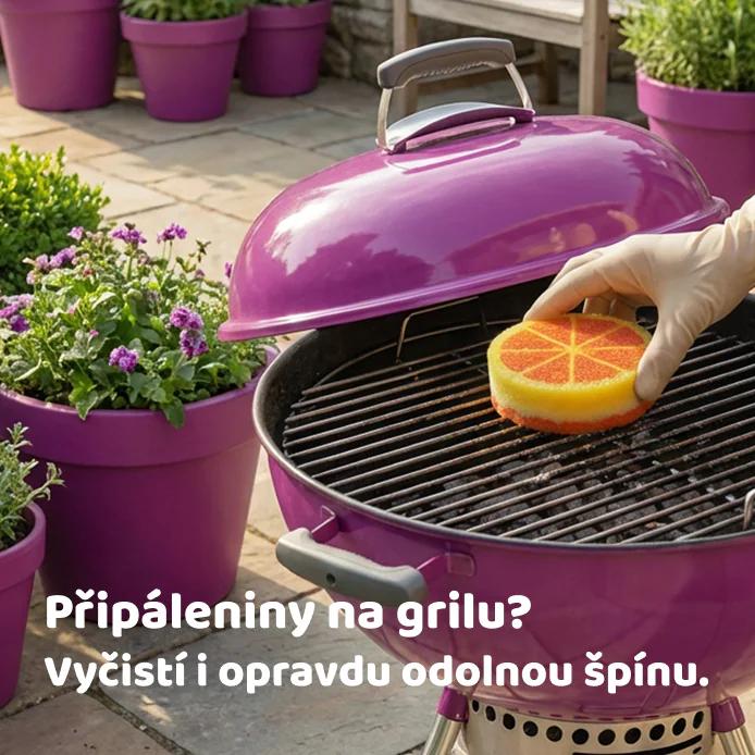 Vileda houbička PUNCH Orange