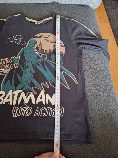 Chlapecké tričko značky batman, vel. 7/8let, 122