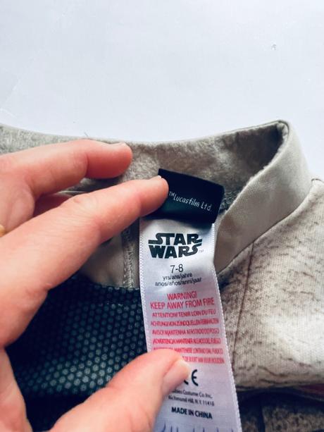 An10/ kostým star wars - v.7/8 let, 