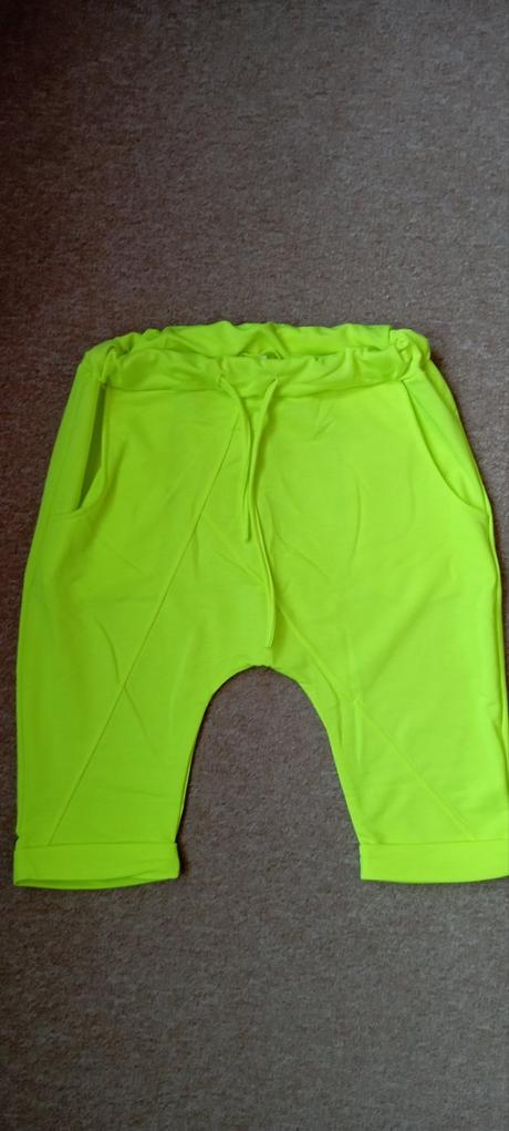 Neonové baggy/nasrávačky zn."l&y italy" vel."m/l", m